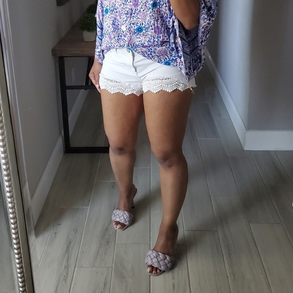 Muted lilac mule heels - Picture 4 of 10